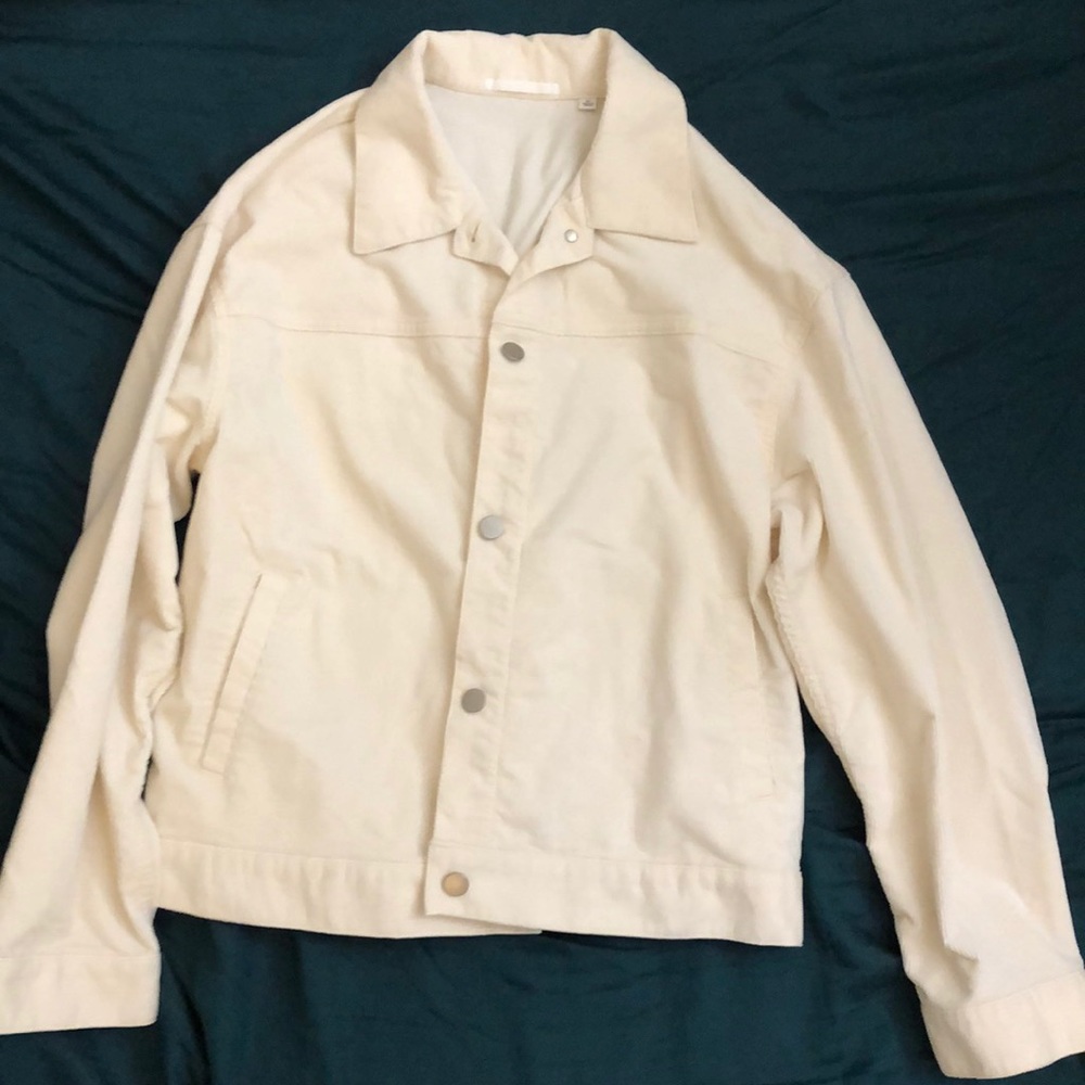 Uniqlo white jacket
